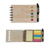 STNB087   Bamboo cover notepad with Pen