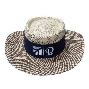 straw hat embroidery