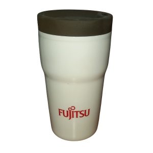 Fujitsu porcelain mug