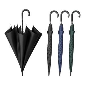 LFUM050  24inch UV Umbrella with PU hook handle