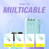 ITPB092 10000mAh 4 X BUILT IN CABLE POWERBANK 5