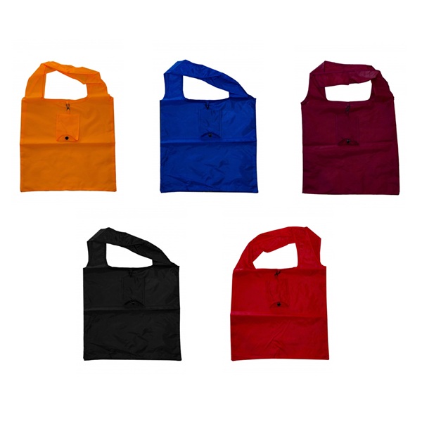 BGTS106 – Foldable shopping bag with external pouch