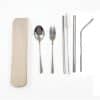 LFCS021 straw cutlery set with box 1