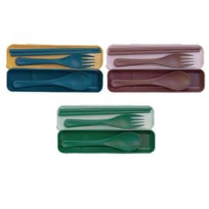LFCS022 Wheat Fiber Cutlery Set