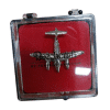 Textron airplane pin black beechcraft box fyi